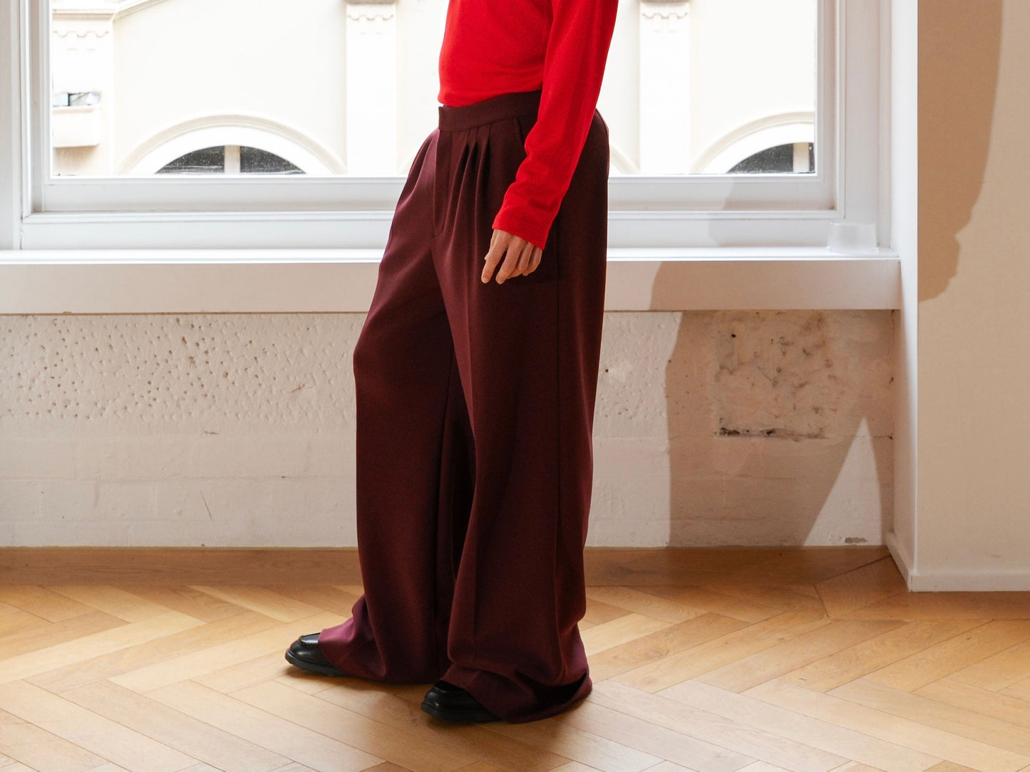 Heavy Creep Pleated Signature Pants