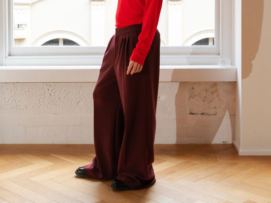 Heavy Creep Pleated Signature Pants