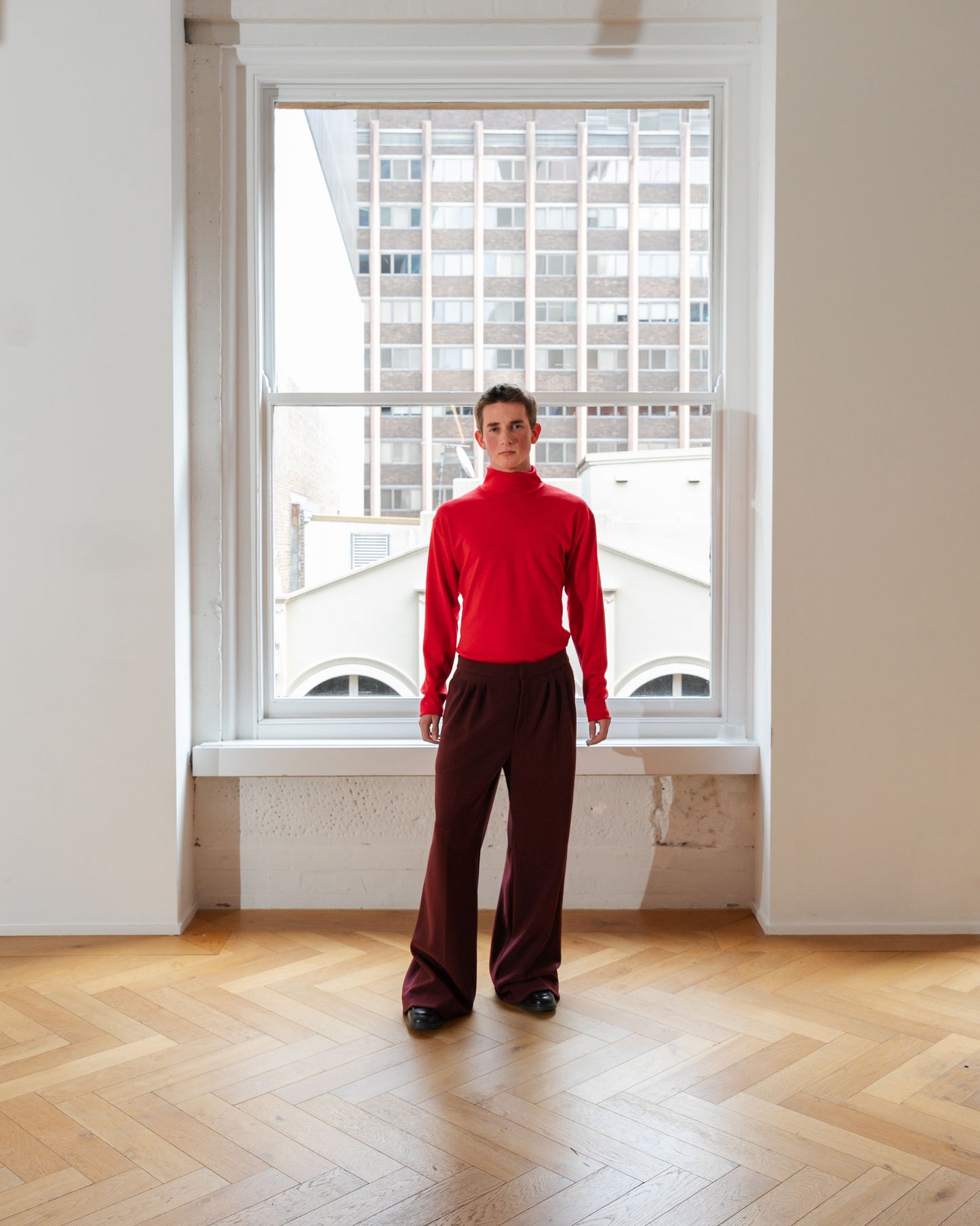Heavy Creep Pleated Signature Pants