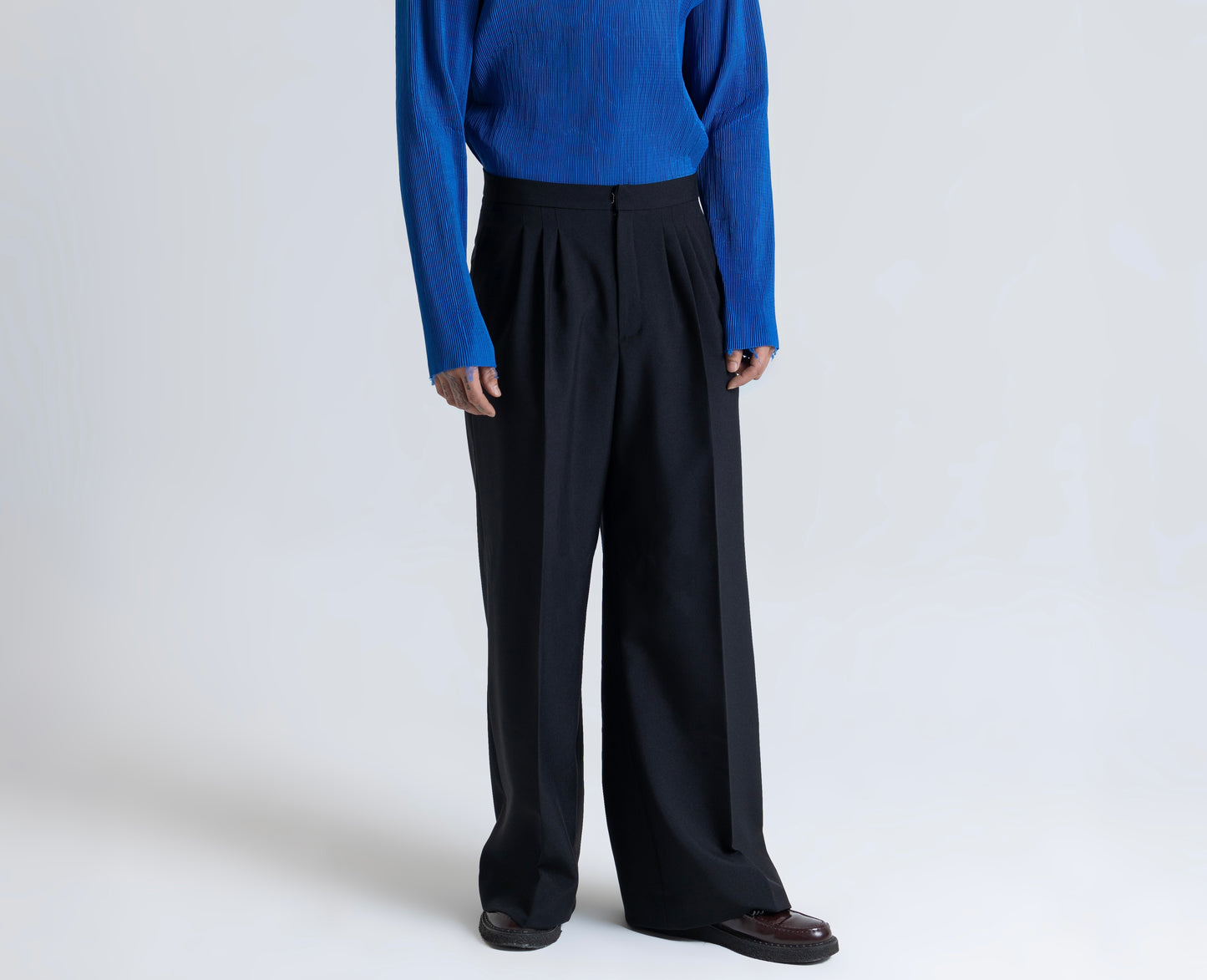 Signature Pleated Trousers