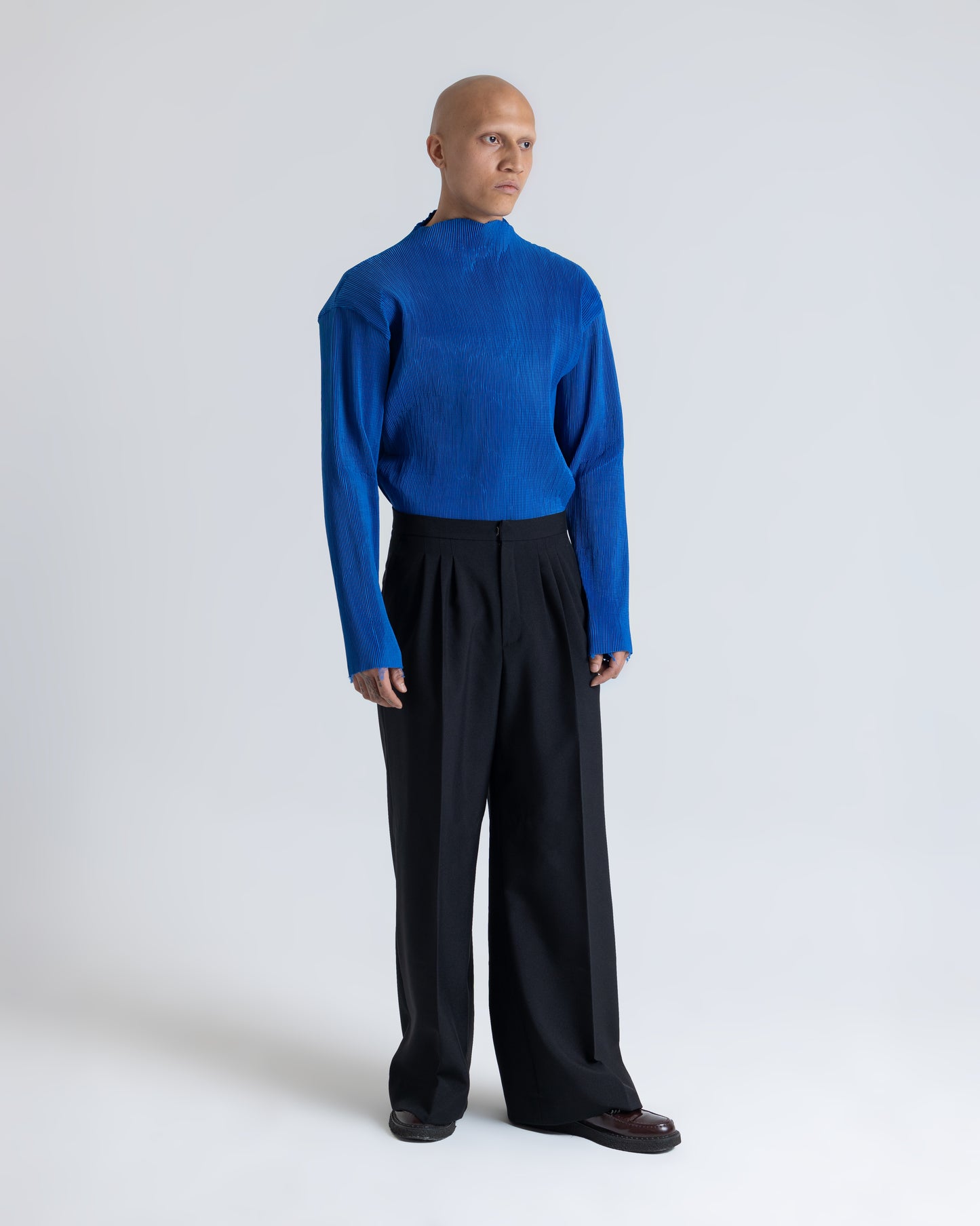 Signature Pleated Trousers
